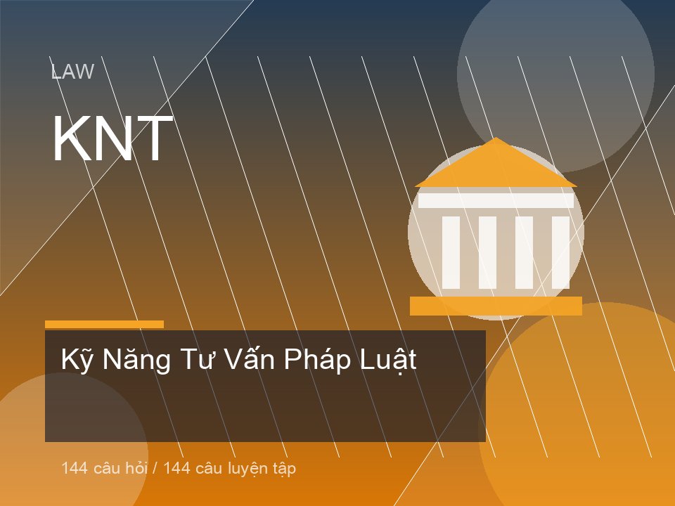 Kỹ Năng Tư Vấn Pháp Luật