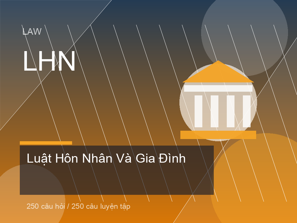 Luật Hôn Nhân Và Gia Đình